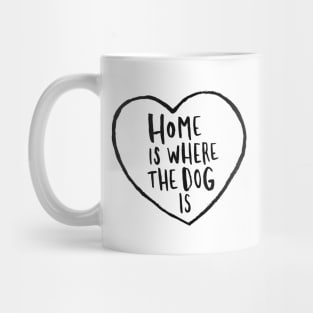 Home Is Where The Dog Is Mug